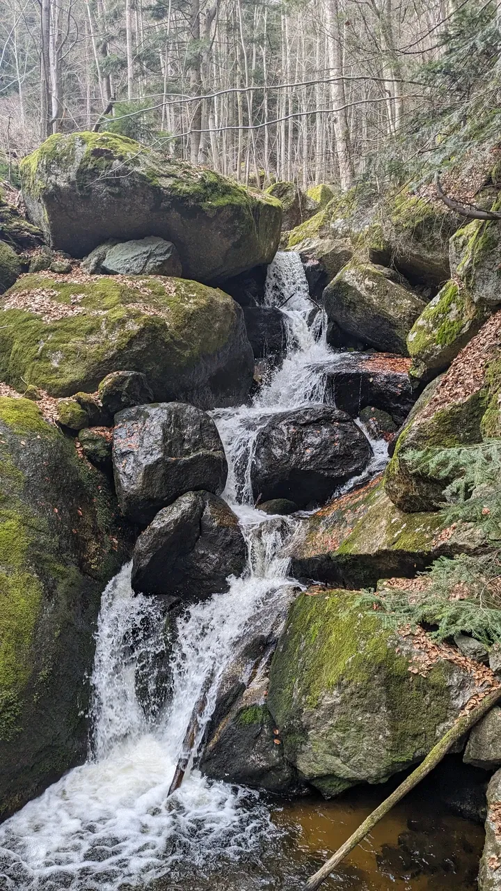 Roaring waterfall in the Ysperklamm.